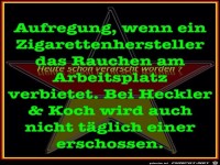 Verbote am Arbeitsplatz