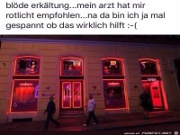 Bl�de Erk�ltung...