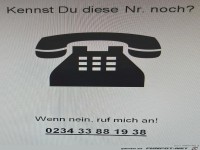 Alte Telefonnummer