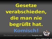 Gesetze verabschieden