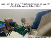 Warum schmerzt mein R�cken so?