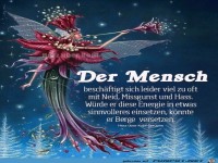 Der Mensch beschftigt sich mit zuviel mit Neid