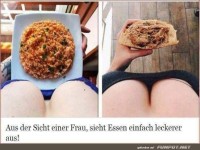 Essen aus ungew�hnlicher Perspektive