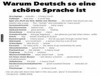 Deutsch ist eine schöne Sprache