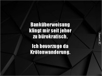 Wenn Fr�sche den Finanzmarkt �bernehmen!