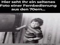 Als die Fernbedienung noch laufen konnte