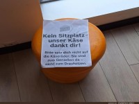 Sitzt du noch oder genie�t du schon?