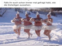 Ballett im Schnee: Die coolsten Eisheiligen!