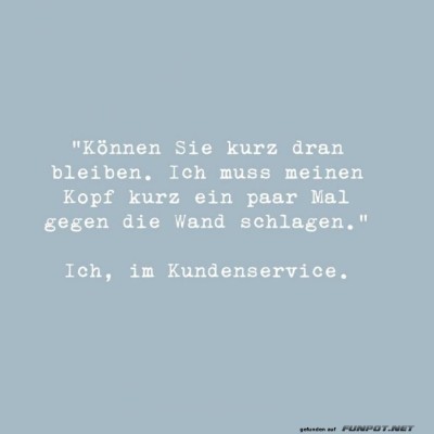 Kundendienst:-Ein-harter-Job,-Kopf-voraus!.jpg von Erwin32
