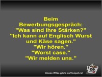 Beim Bewerbungsgespr�ch