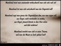 Manchmal rennt man aneinander...