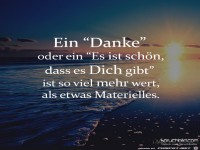 ein Danke oder ein es ist.....