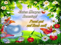 Guten Morgen Samstag