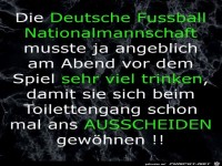 Ans Ausscheiden gewoehnen