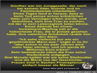 Günther war ein Junggeselle