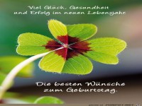 viel glueck gesundheit und erfolg