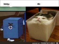 Unterschiedliche Bildqualit�t