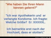 wie haben sie ihren Mann kennen gelernt ?
