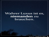 Das ist wahrer Luxus