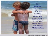 Ein Danke oder es ist schoen