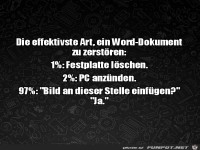 Word-Dokument zerst�ren