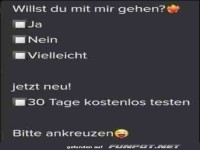 Bitte ankreuzen