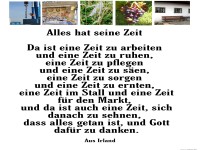 Alle hat seine Zeit