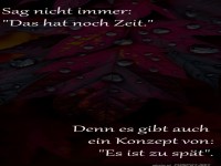 Prokrastination auf die harte Tour