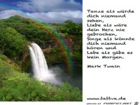 Tanze als wuerde dich niemand sehen