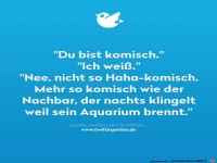 Du bist komisch