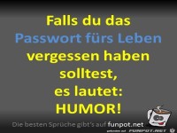 Passwort fürs Leben