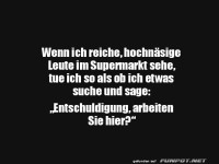 Reiche Leute verwirren