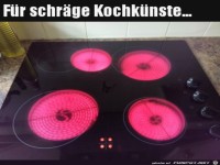 F�r schr�ge Kochk�nste