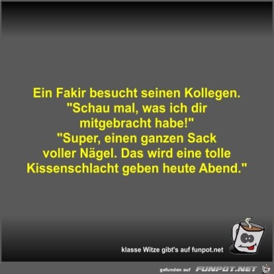 Ein-Fakir-besucht-seinen-Kollegen.jpg von Fossy