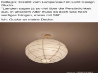 Die Deckenlampe