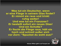 Was tut ein Deutscher
