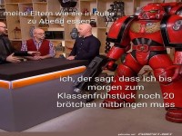 Wenn der Klassenfr�hst�ck-Druck real wird