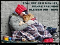 Egal wie arm man ist