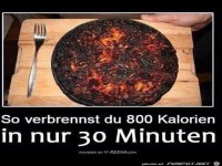 800 Kalorien verbrannt
