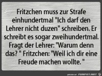 Fritzchen..