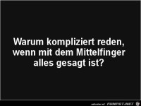 Kurz und knackig passt immer