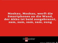 Moskau, Moskau....