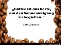 Kaffee ist das beste