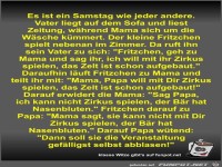 Es ist ein Samstag wie jeder andere