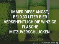 0,33 liter Bier