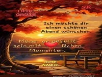 M�chte dir einen sch�nen Abend w�nschen