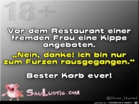 Fremder Frau Kippe anbieten