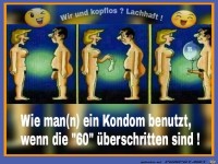 Kondomnutzung fuer �ber 60 j�hrige