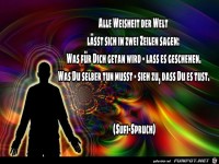alle weisheit der welt