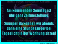 Zeitumstellung in der Coronazeit